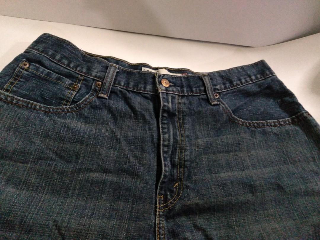 W34 Original Levi s 569 Loose Straight Denim Shorts Size 34 Men s Fashion Bottoms Jeans on Carousell
