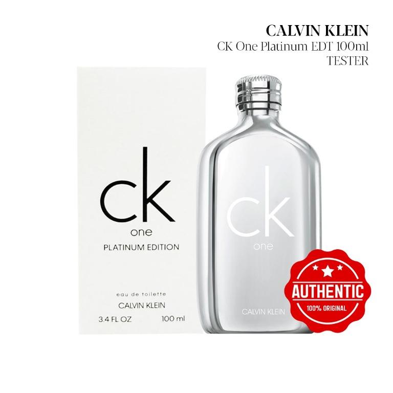Calvin klein one platinum edition 100ml top