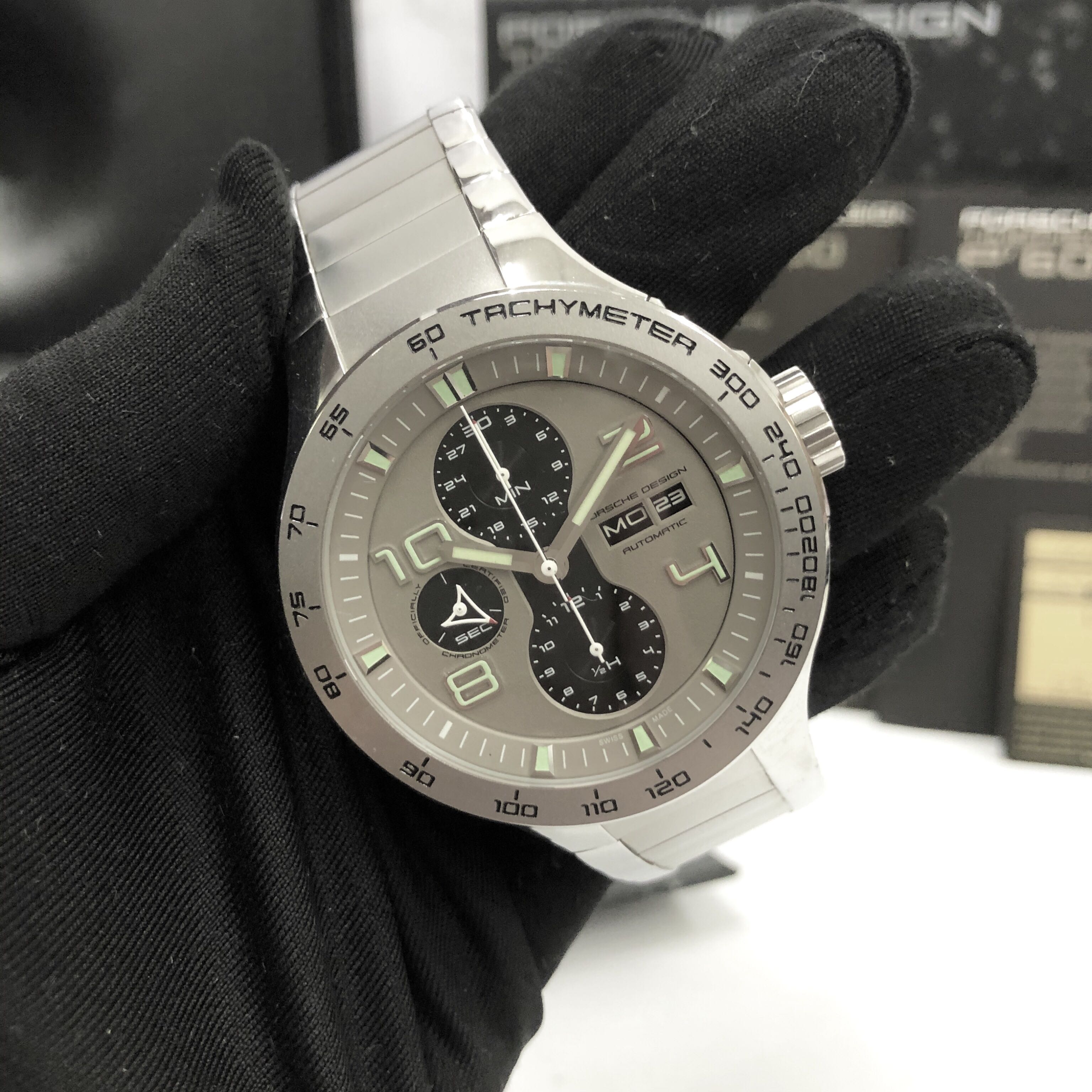 Porsche design flat six watch price discount