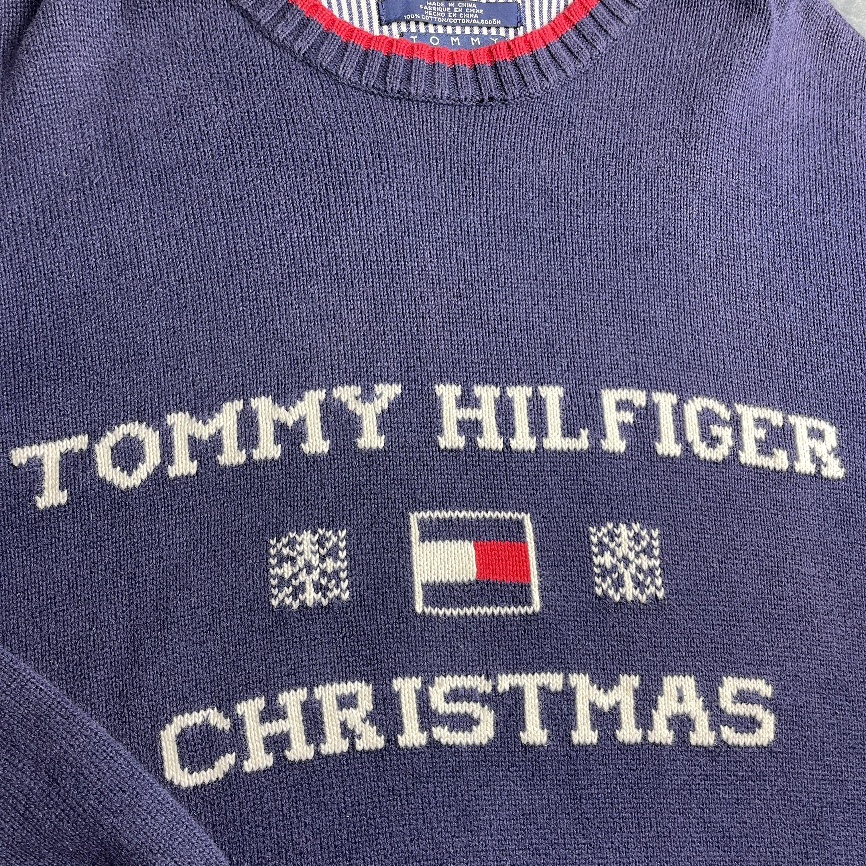 tommy hilfiger christmas jumper
