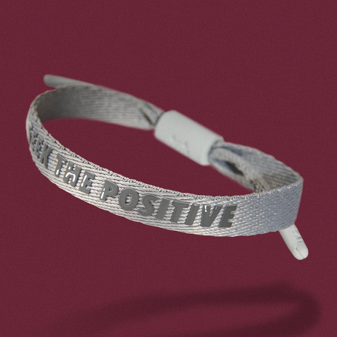 Rastaclat Seek The Positive Bracelet Men s Fashion Watches Accessories Jewelry on Carousell