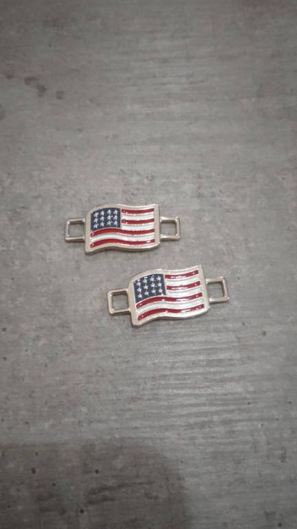 Red Wing Shoes USA Flag Shoe Lace Keepers Fesyen Pria Sepatu Lainnya di Carousell