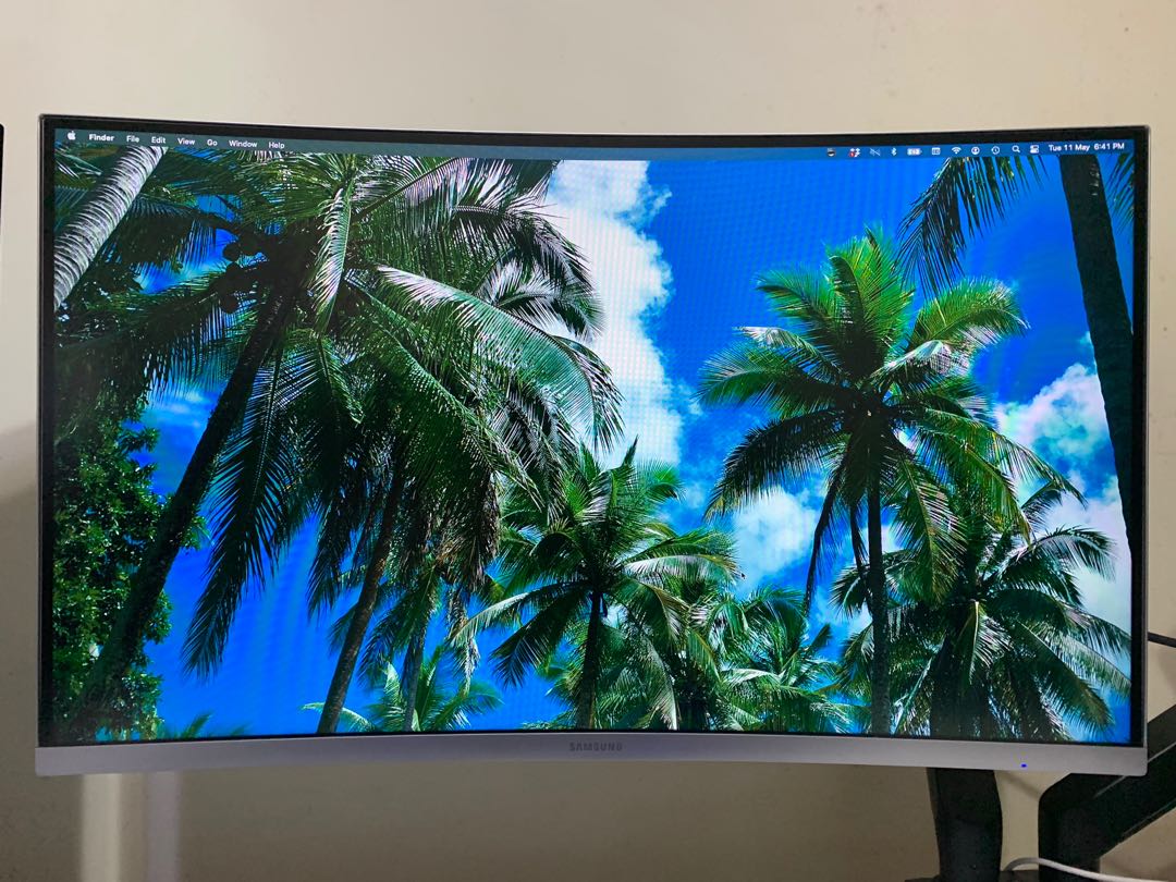 Samsung 27-inch Curved Monitor with free VESA Adapter, Computers & Tech ...