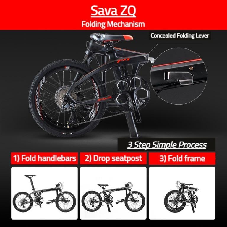 Sava ZQ Full Carbon Fibre Tektro RX1 Rim Brake Single Speed