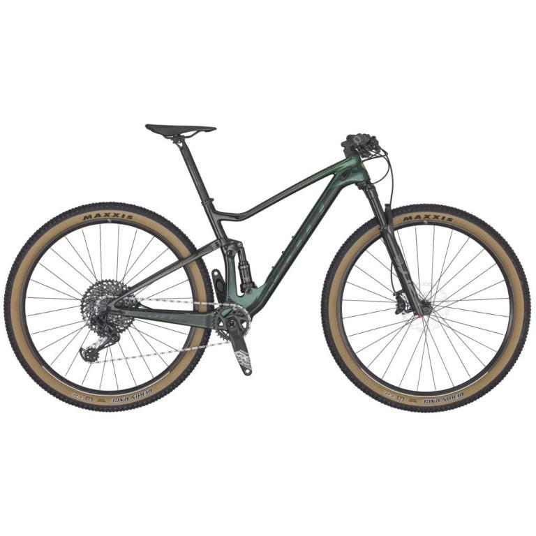 2021 SCOTT SPARK RC 900 TEAM GREEN MTB XC MTB Sports Equipment Bicycles Parts Bicycles on Carousell