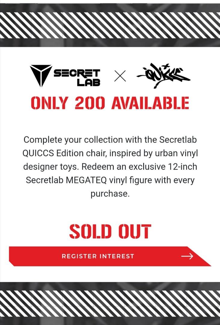 Secretlab x Quiccs
