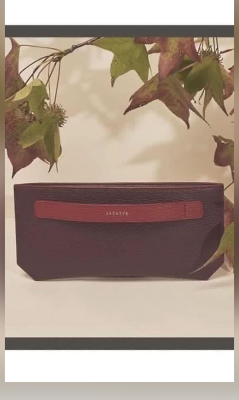 Senreve colorblock clutch sales