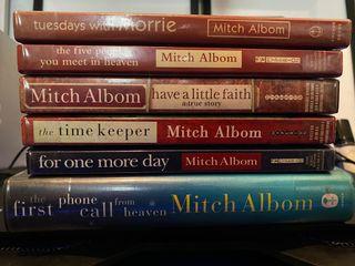 Set of 6: Mitch Albom books