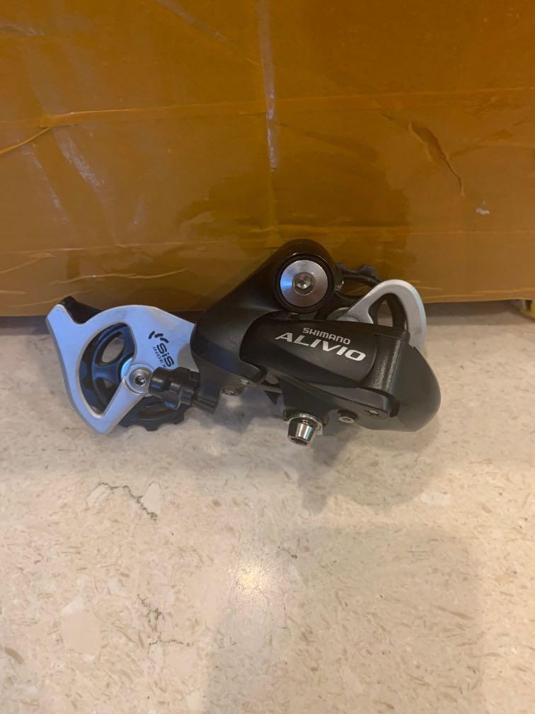 Shimano Alivio RD M410 Rear Derailleur Sports Equipment Bicycles Parts Parts Accessories on Carousell