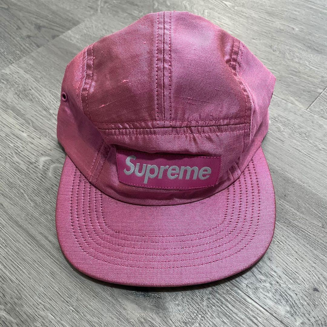 Supreme raw silk camp cap hotsell