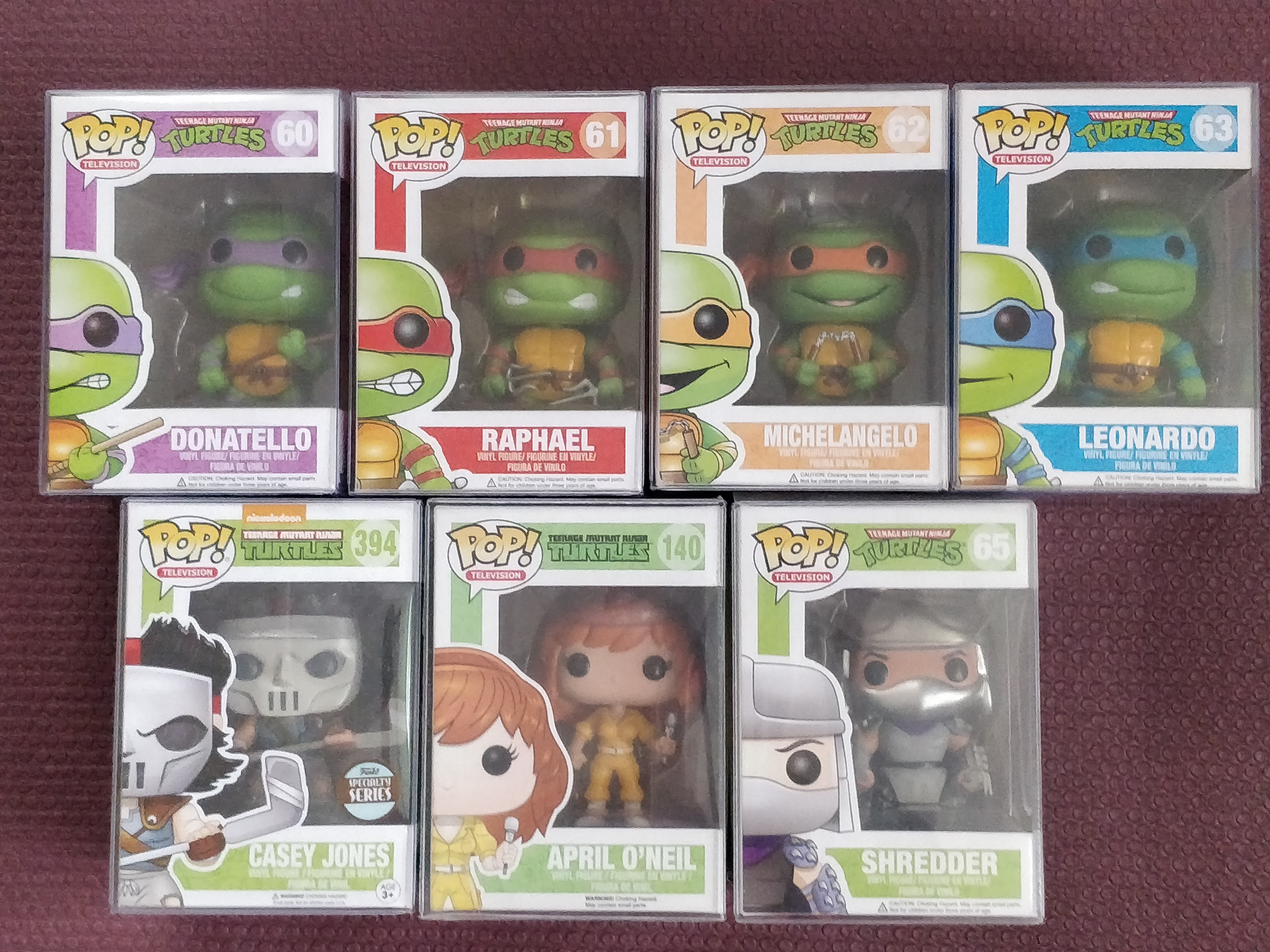 Teenage mutant ninja turtles funko pop set online