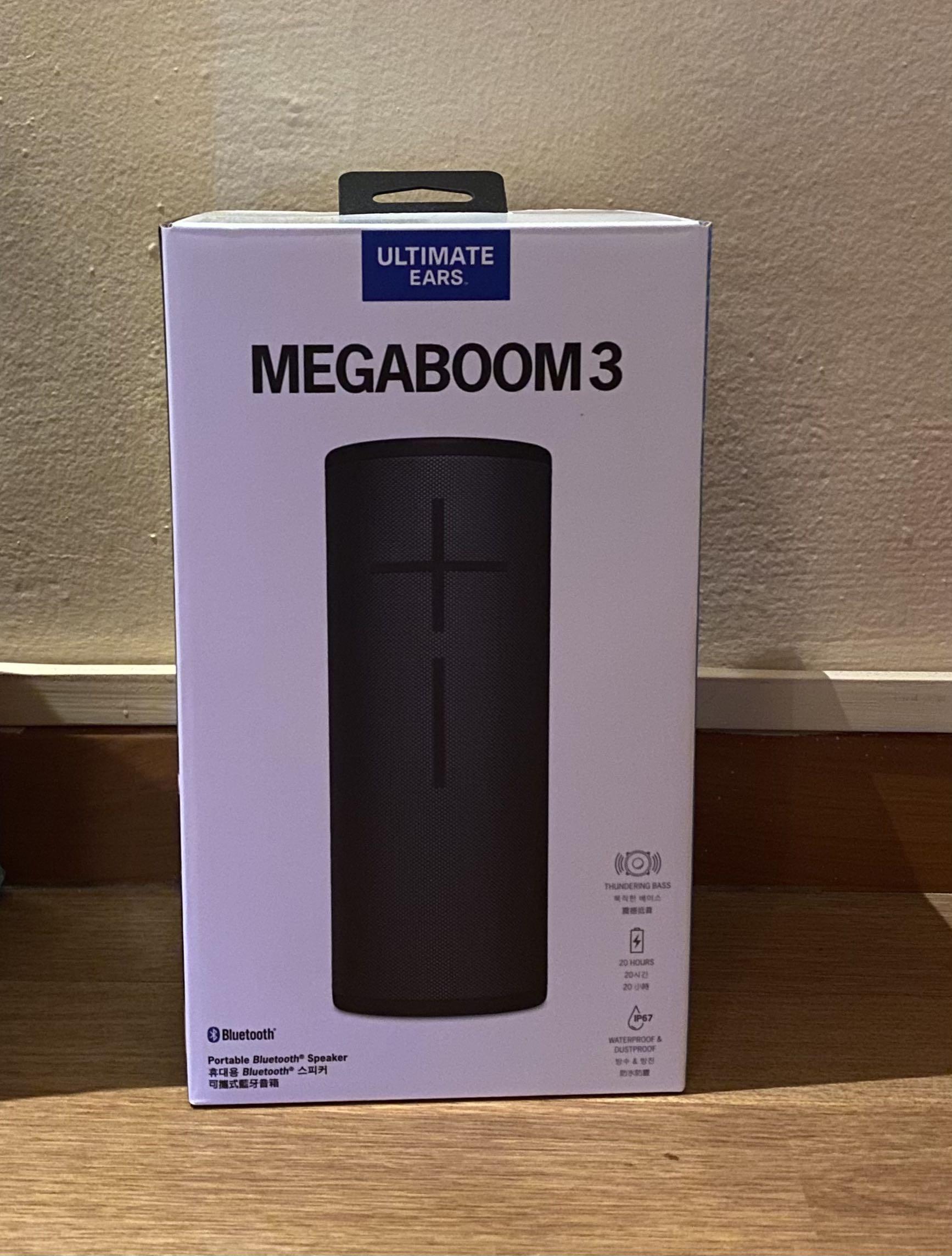 Ue megaboom 3 box new arrivals