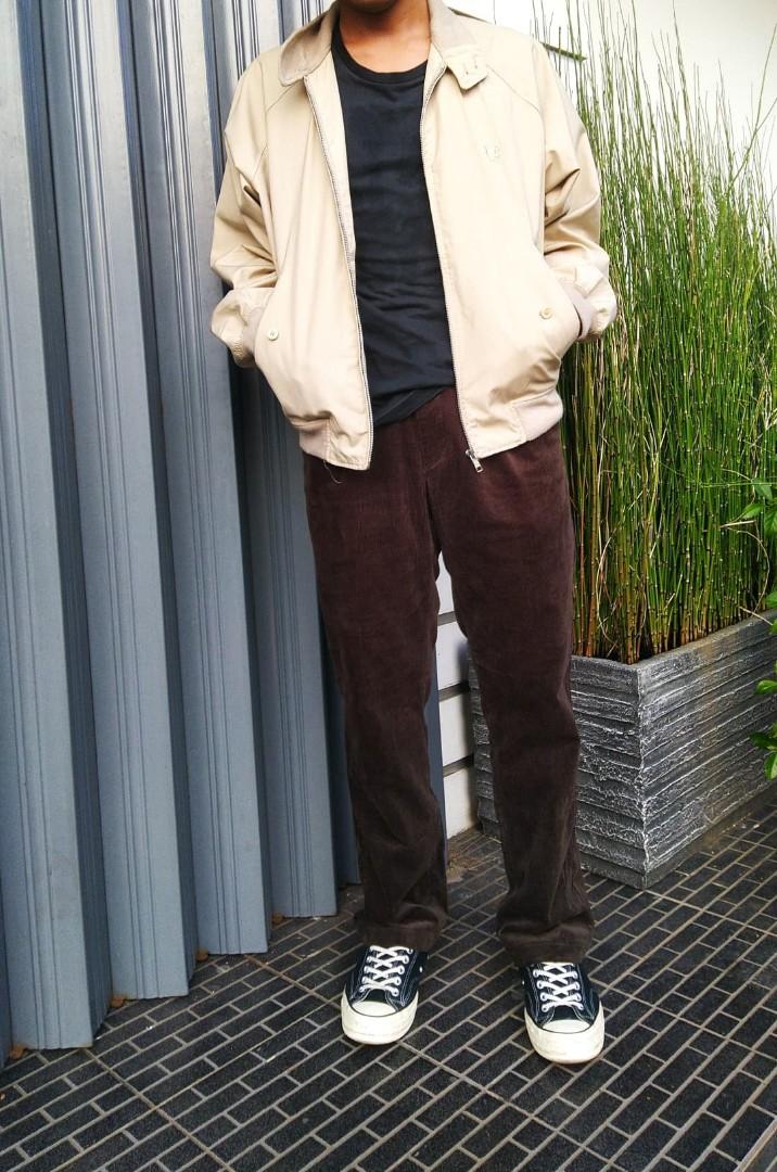 Uniqlo Corduroy Pants dark brown 