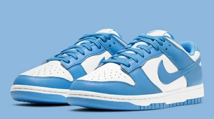 WTS Nike Dunk Low UNC (PS), Men's Fashion, Footwear, Sneakers on Carousell
