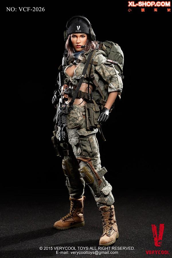 VERYCOOL TOYS FEMALE SS OFFICER 1/6 SCALE ACTION FIGURE VCF-2036