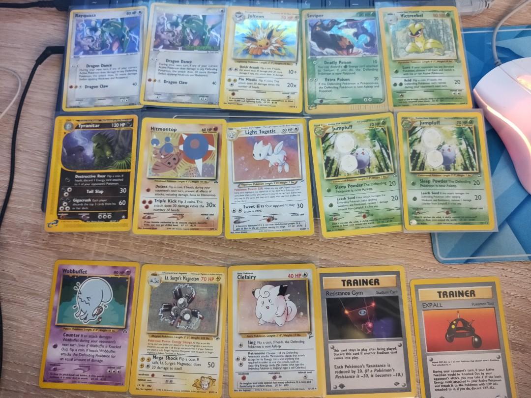 Vintage pokemon pokémon tcg cards sales, Hobbies & Toys, Toys & Games