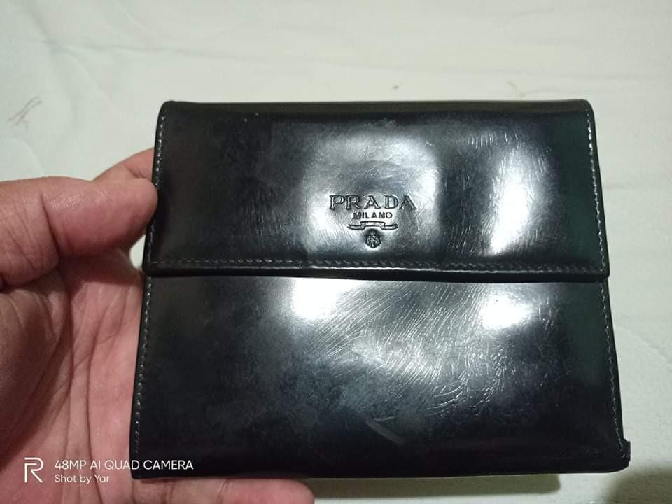 vintage prada wallet
