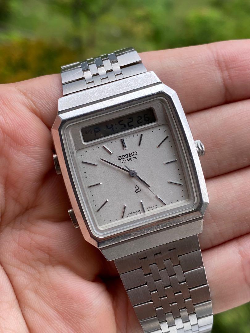 Vintage Seiko Ana Digi H357 5190 1980s Women s Fashion Watches
