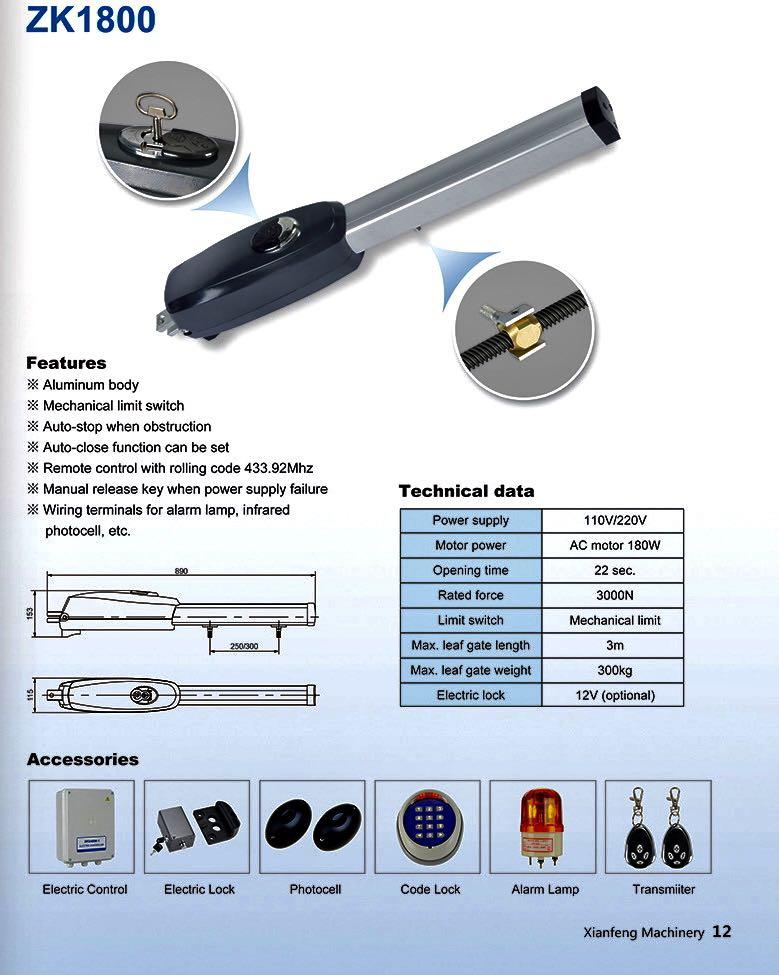 Viper Auto Gate Opener, Furniture & Home Living, Security & Locks, Locks, Doors & Gates on Carousell