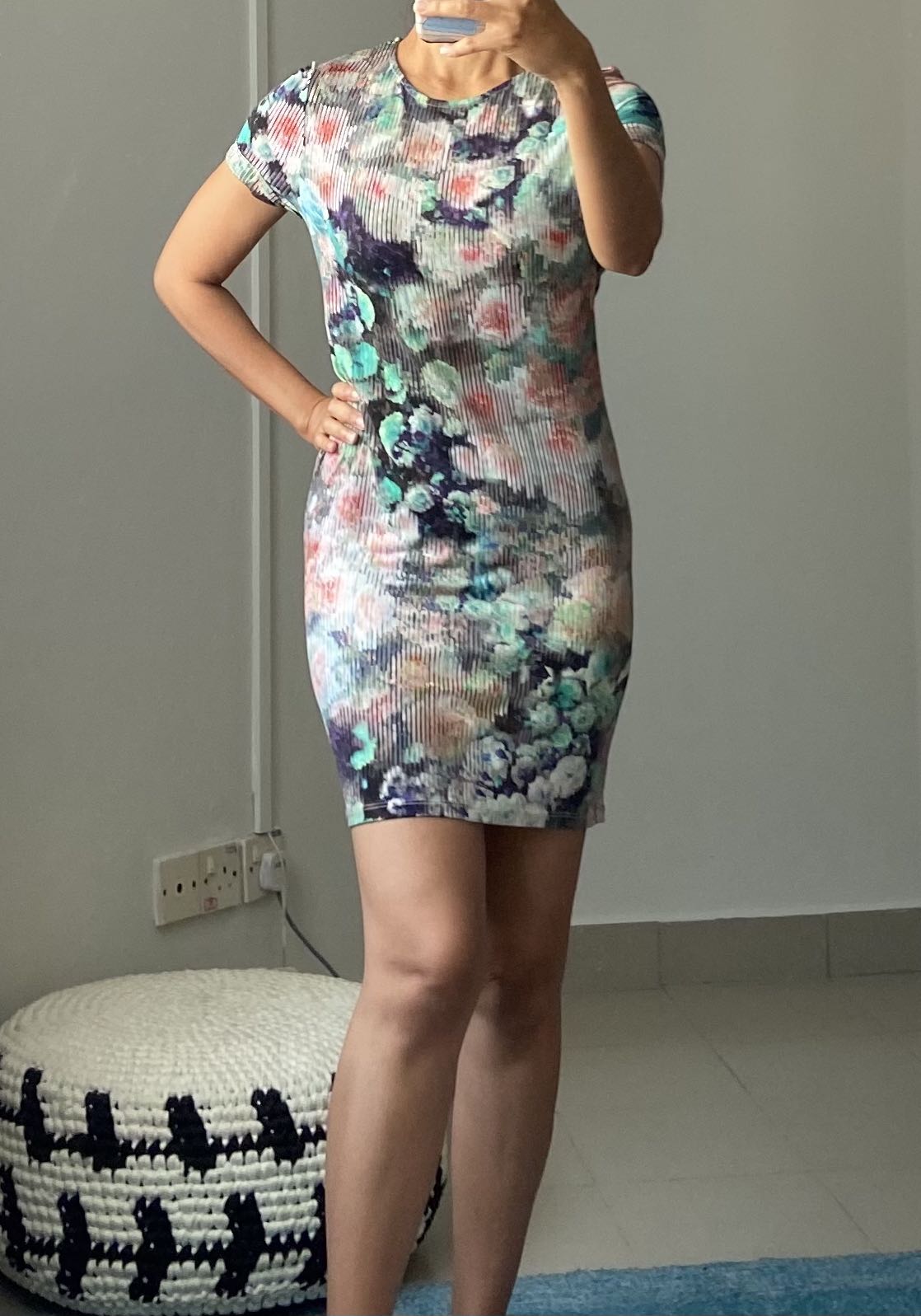 Warehouse shift dress top