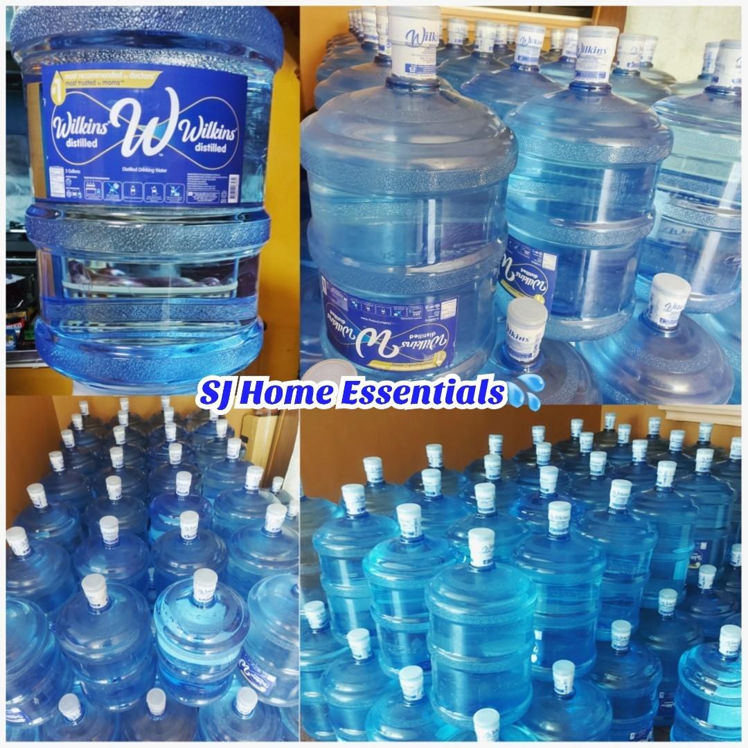 Wilkins Distilled 5 gallons (Category: Beverages) located in Cainta. Submitted by jehbry (Listing ID 1087044437, Image 2). Description: ➡️ P200 refill (w/ existing Wilkins bottle) ➡️ P450 new (w/out existing Wilkins bottle) 🚚ONHAND and ready for pickup/delivery 💶COD, GCASH or BPI 📍Country Homes, Cainta Rizal.