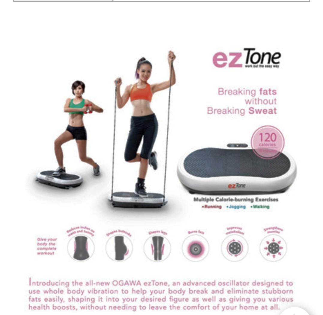 Ez tone exercise machine top