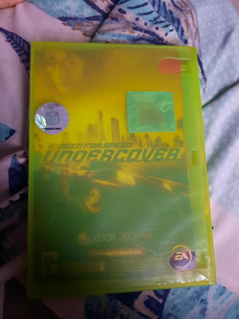 XBOX 360 Need for Speed Undercover Game (Category: Xbox) located in Cebu City. Submitted by sultrychicmary (Listing ID 1086918893, Image 1). Description: the front cover was ripped by my 6yrs old kid nonetheless everything and the CD works perfectly fine the case is fine the papers/ inclusions are still inside as seen on the photos.