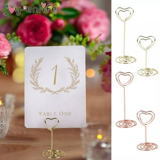 Inexpensive table on sale number holders