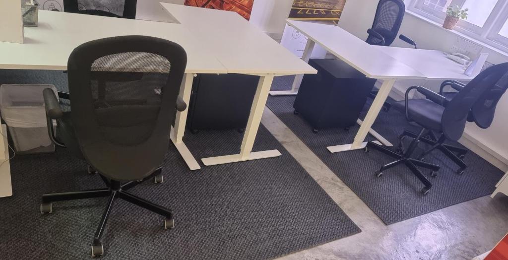 1*IKEA FLINTAN Office chair, Vissle black, Furniture & Home Living