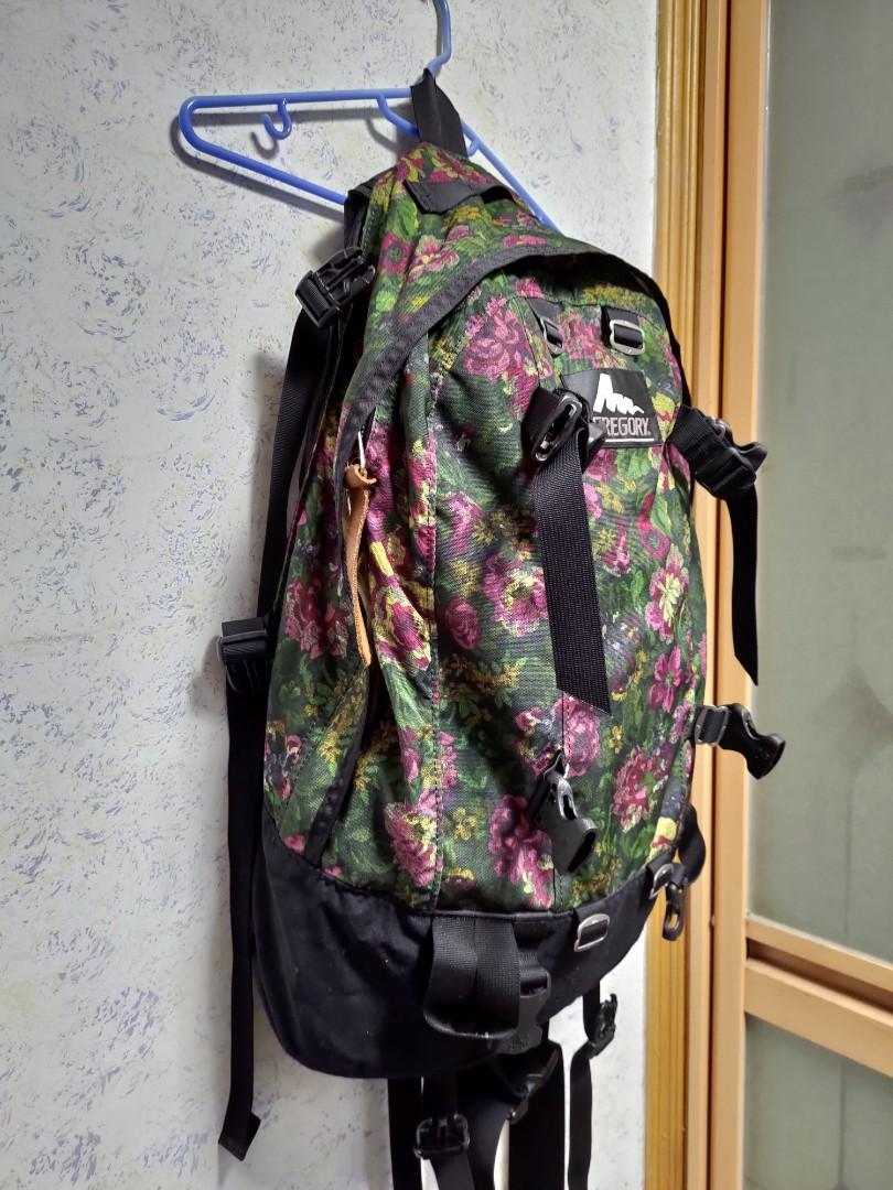 80%新舊logo Gregory 22L All Day Pack -紅綠花- backpack 背囊, 男裝