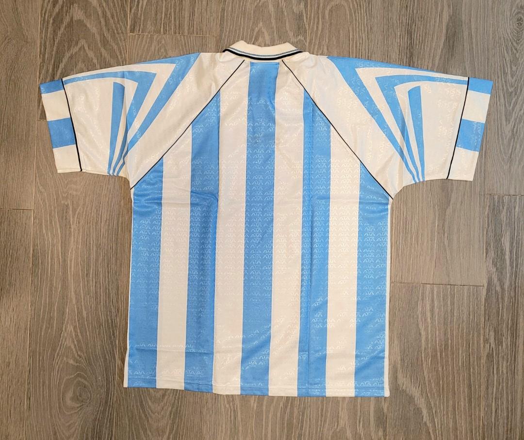 96-98p年adidas 阿根廷隊主場XL碼球衣96-98 Argentina Home Shirt