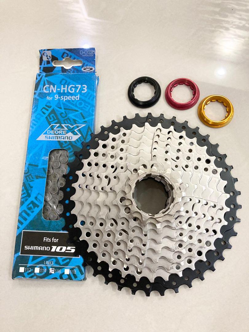 9 speed clearance chain and cassette