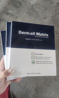 【包郵】DERMALL MATRIX 人皮面膜