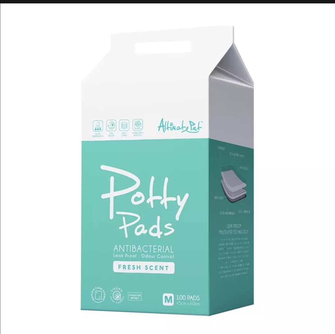 Altimate Pet Potty Pad Antibacterial Odour Control, Pet Supplies, Homes & Other Pet Accessories