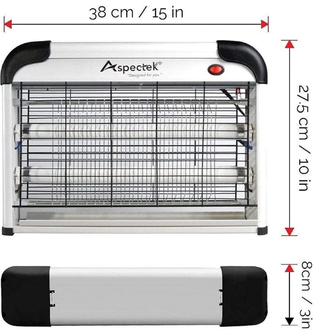 ASPECTEK Powerful 20W Electronic Indoor Insect Killer, Bug Zapper, Fly