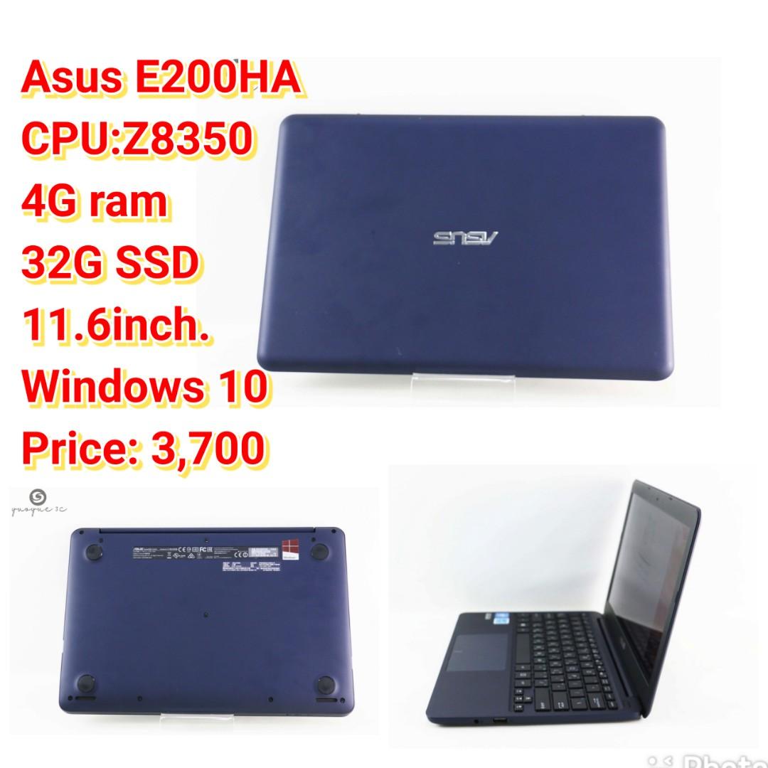 Asus E200ha 電腦3c 桌電筆電在旋轉拍賣