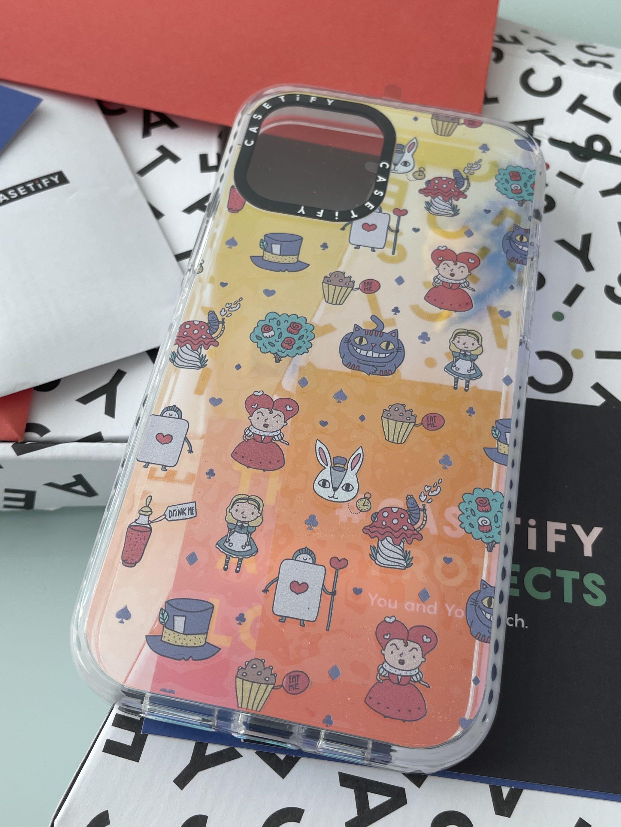 Authentic brand new Casetify iPhone 12 Pro Max Alice in wonderland