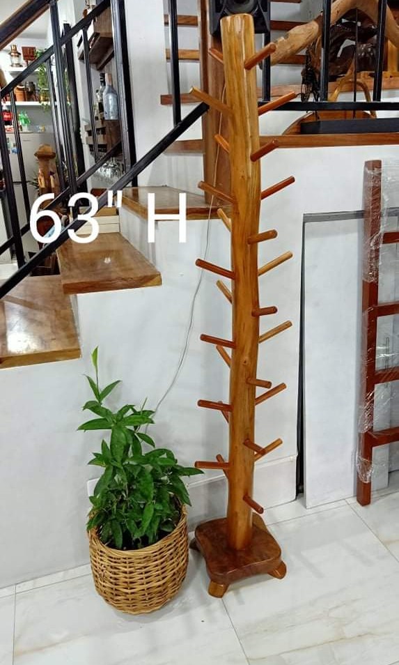 wooden handbag stand, Furniture & Home Living, Furniture, Other Home  Furniture on Carousell
