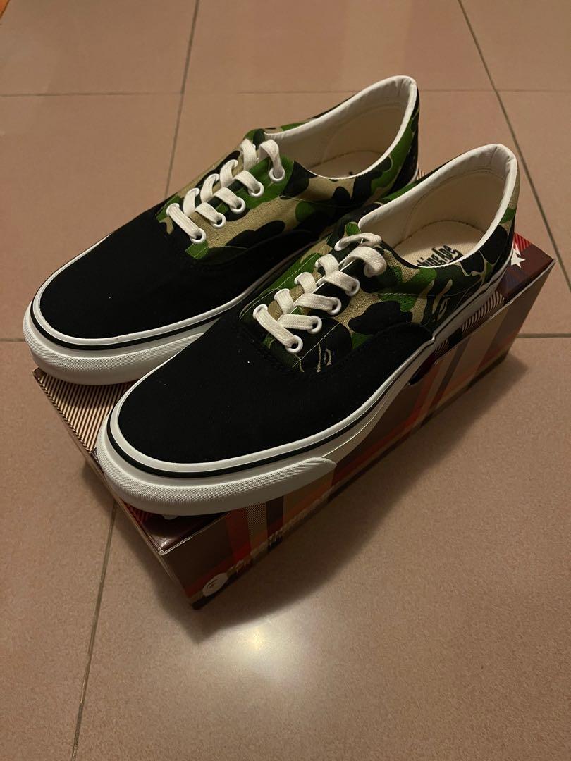 Bathing Ape Bapesta Vans Era us10 Carousell