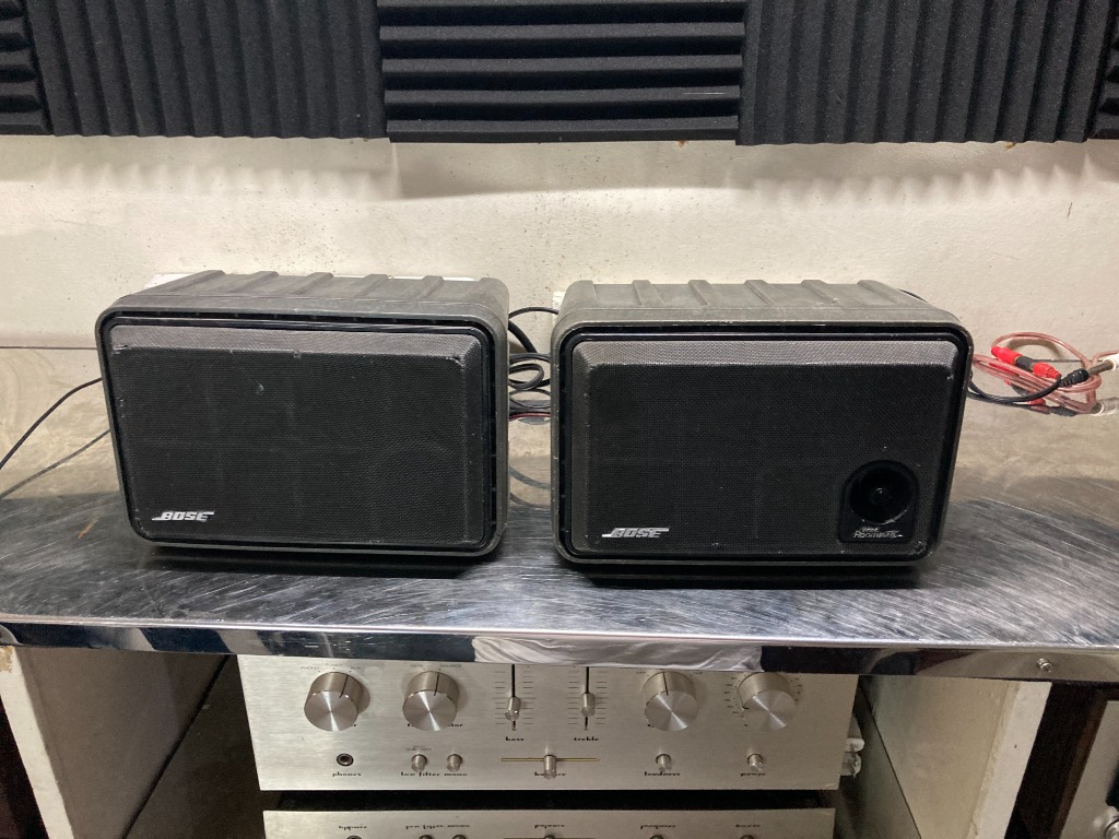 Bose Video Roommate Powered Speakers Made in USA Audio
