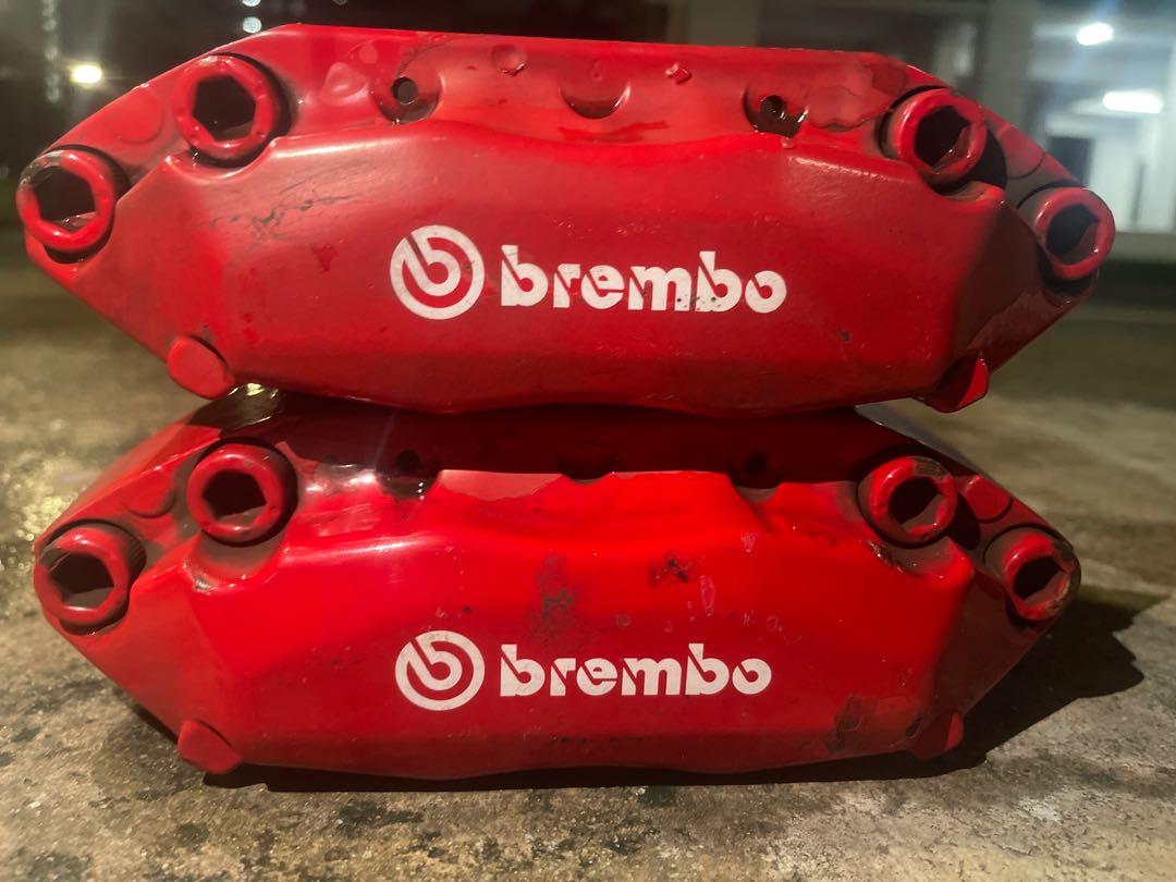 Brembo Brake Kit 4POT, Car Accessories, Accessories on Carousell