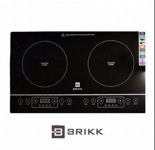 Brikk Double Burner Induction Cooker/Stove up to 50% Savings in Electricity