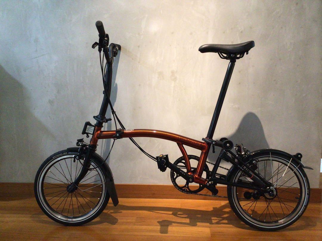 Brompton flame lacquer m6l deals