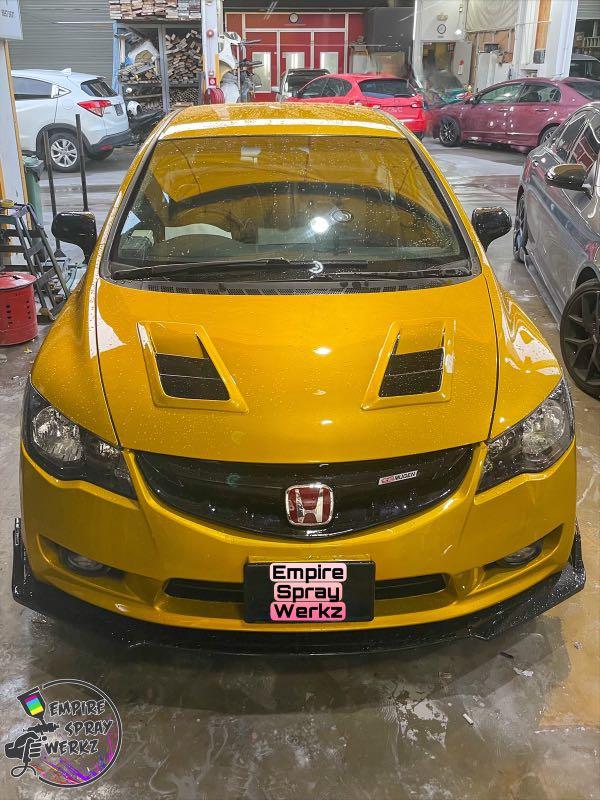 19+ Metallic Yellow Car Paint