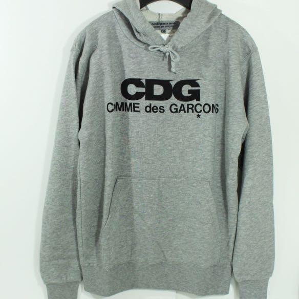 Cdg hooded cheap sweatshirt