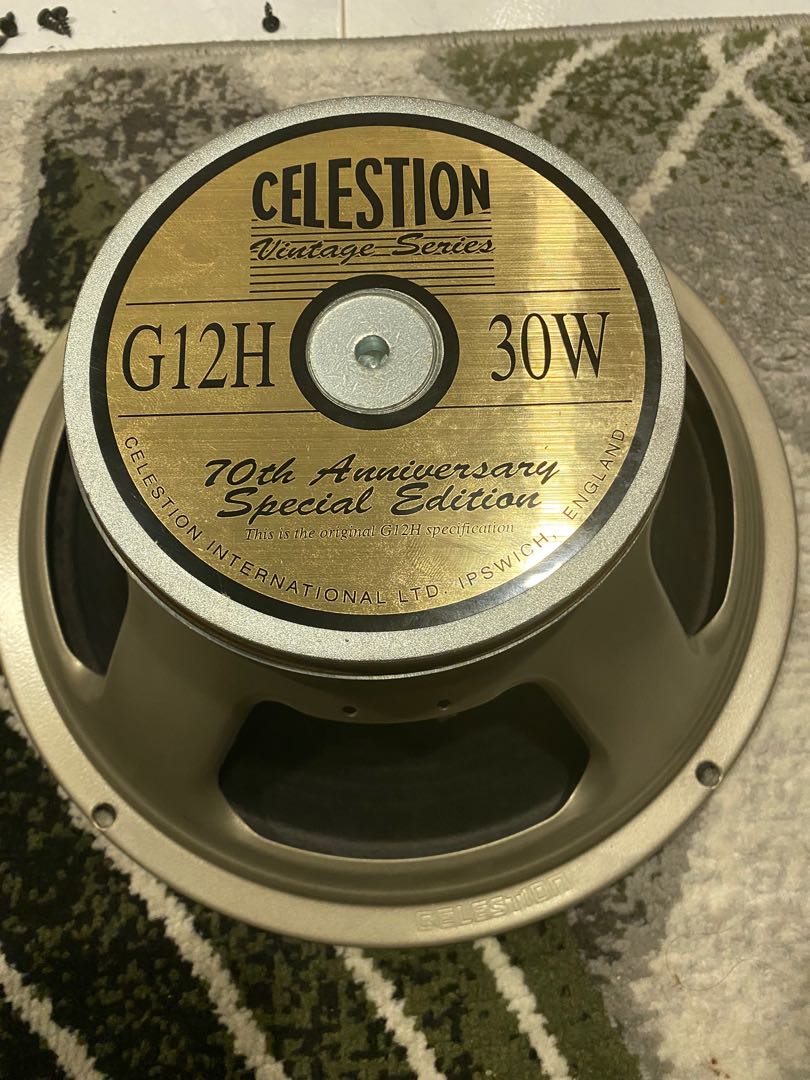 Celestion g12h30 hot sale 70th anniversary