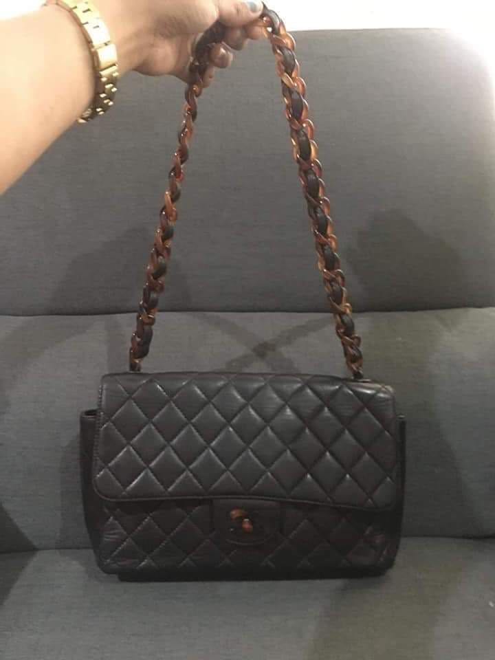 Chanel cheap tortoise bag