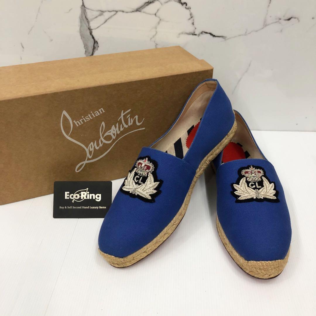 Christian louboutin new arrivals mens espadrilles
