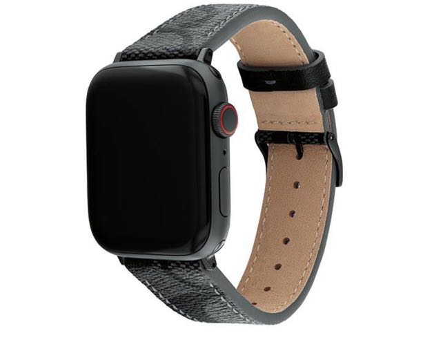 Coach Apple Watch Strap, Mobile Phones & Gadgets, Wearables & Smart Watches  on Carousell
