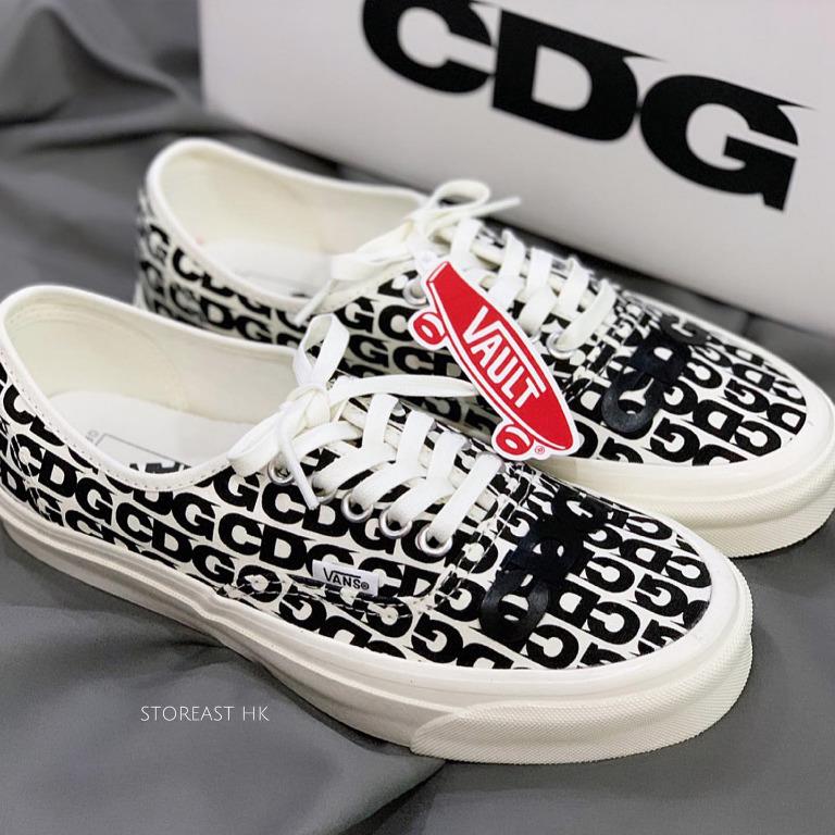 COMME des GARÇONS CDG x Vans Authentic, 女裝, 鞋, 波鞋- Carousell